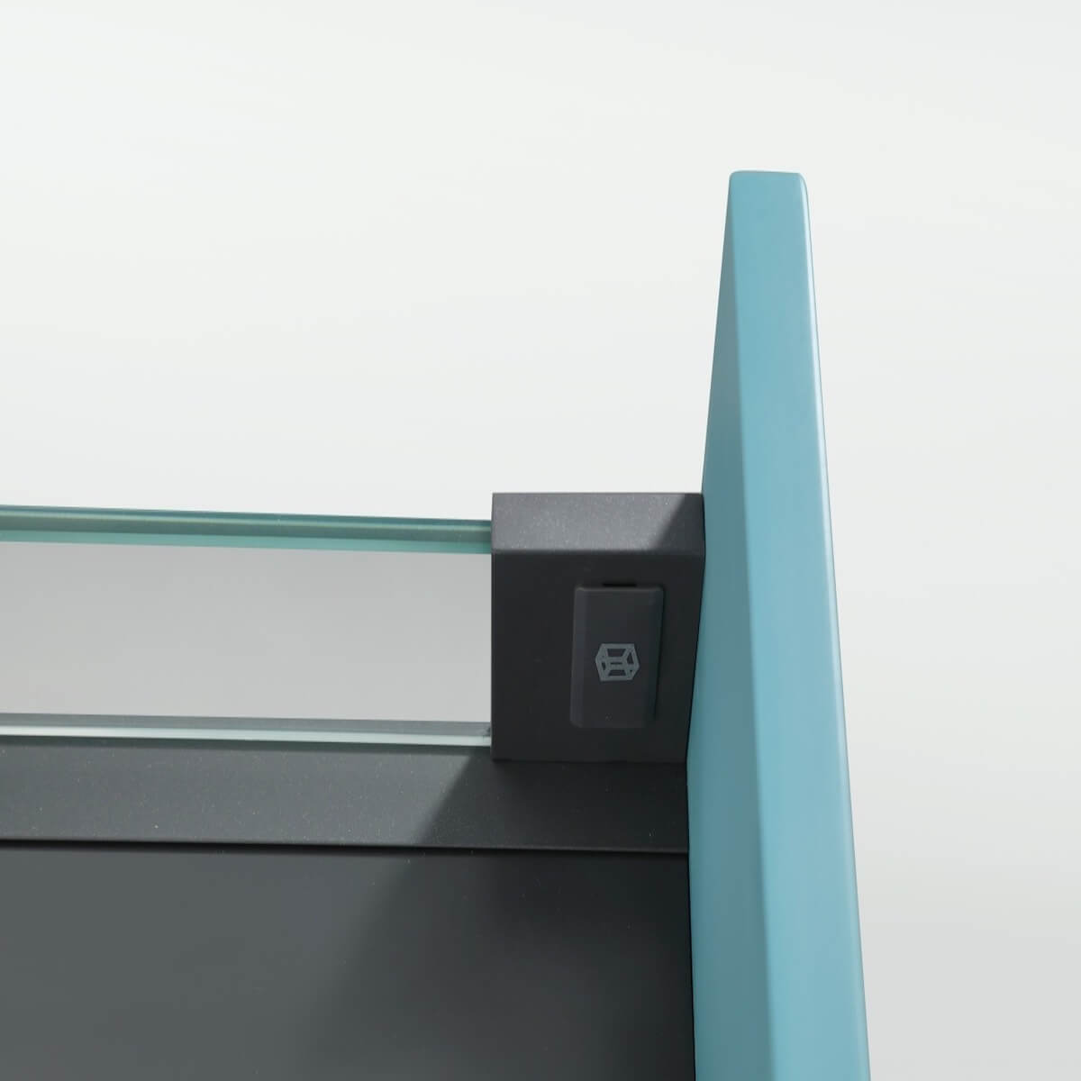 KubeBath Nudo 48" Teal Green Double Sink Free Standing Modern Bathroom Vanity Drawer NUDO48D-TG #finish_teal green