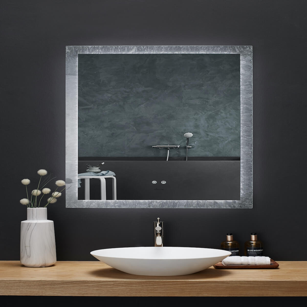 Ancerre Designs 24" LED Frysta Mirror LEDM-FRYSTA-24 Front