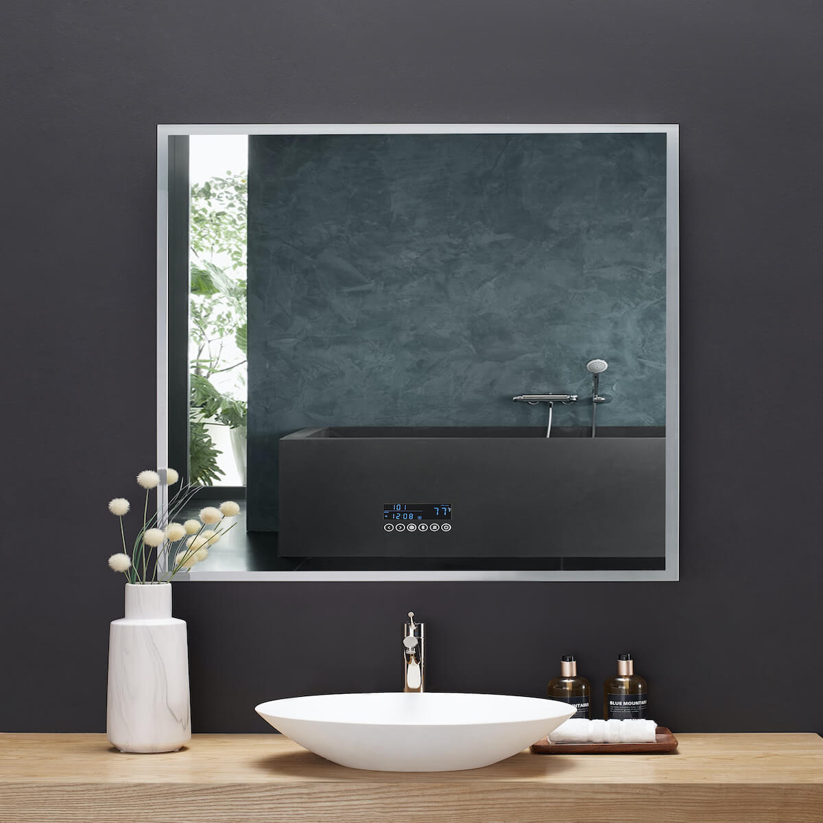 Ancerre Designs 36" LED Immersion Mirror LEDM-IMMERSION-36 Off