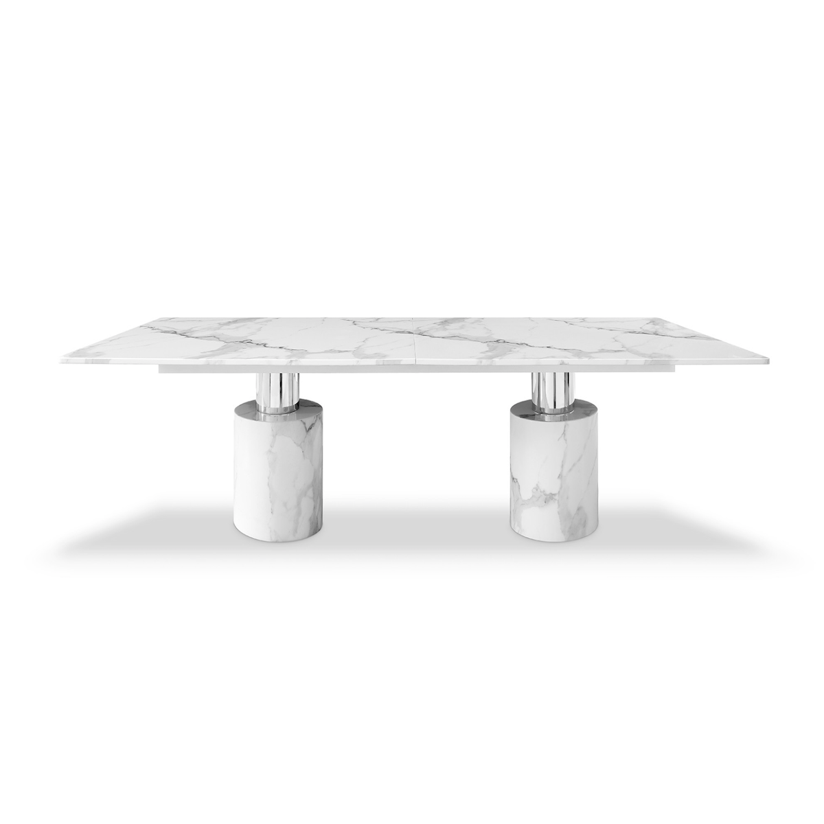 Whiteline Modern Living Geneva Dining Table DT1640