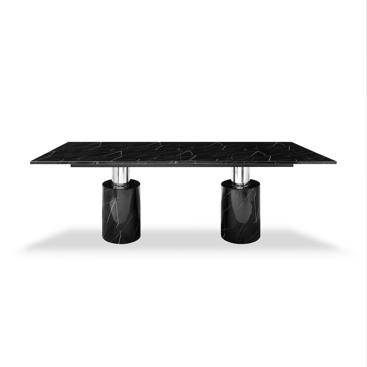 Whiteline Modern Living Geneva Dining Table DT1640
