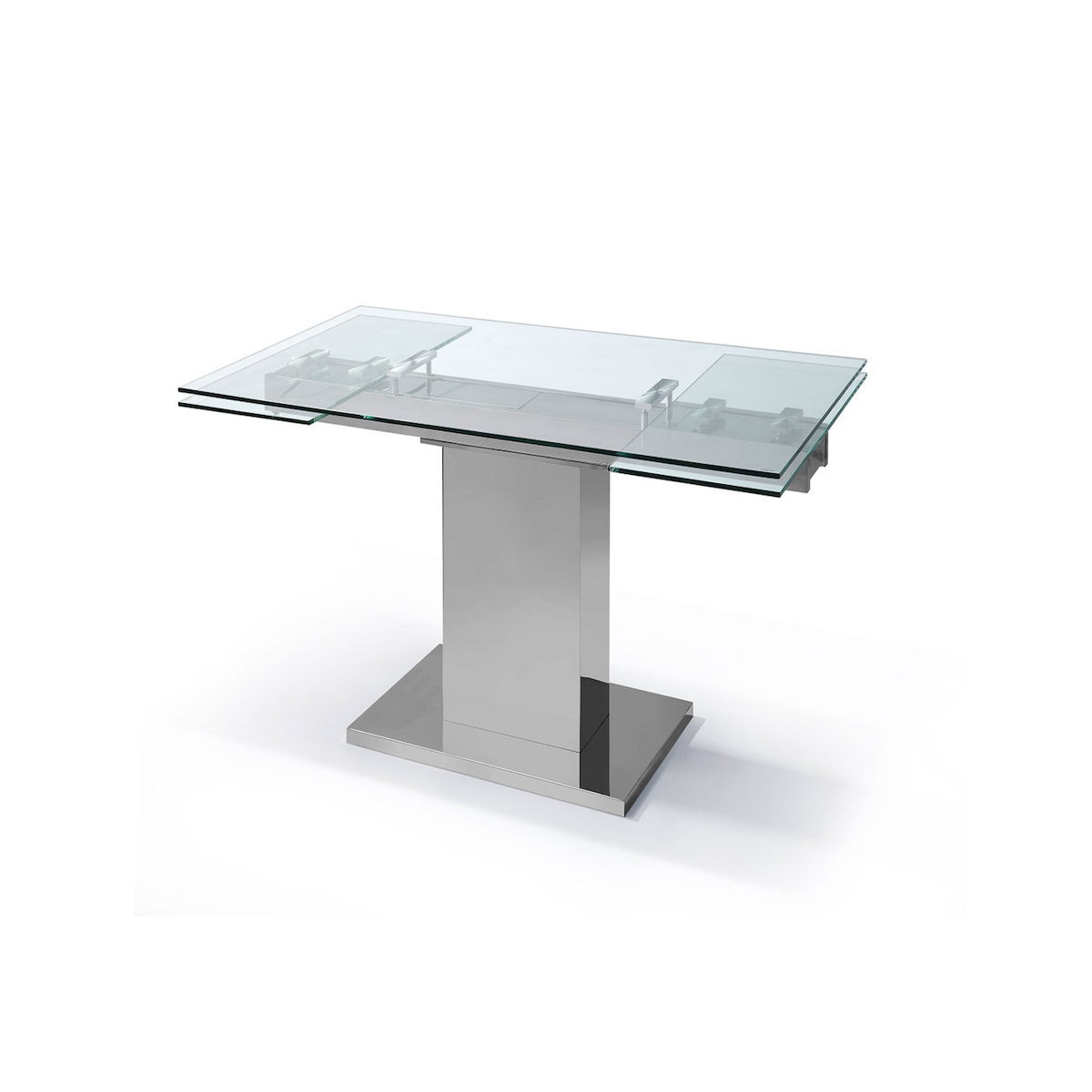 Whiteline Modern Living Slim Extendable Dining Table DT1233