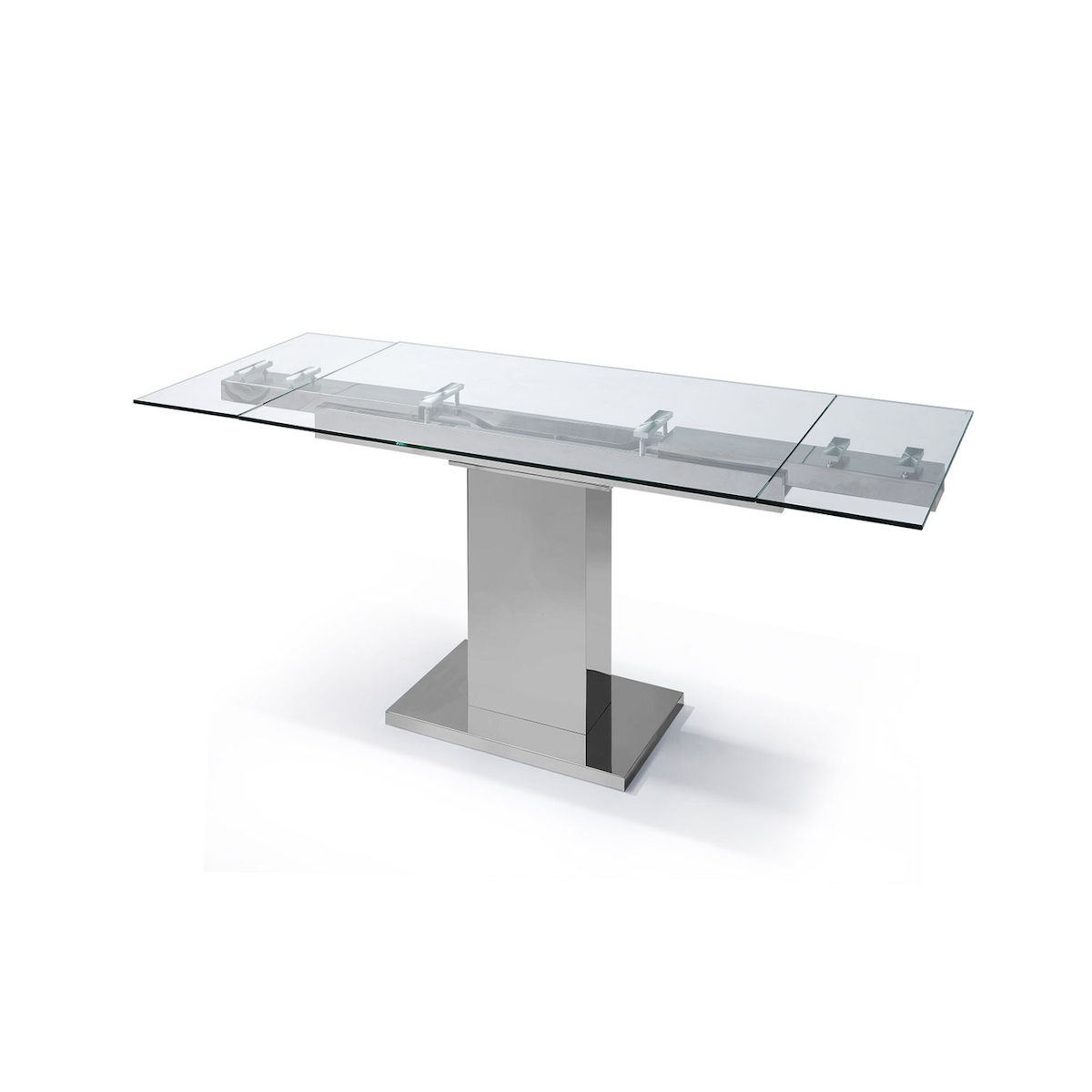 Whiteline Modern Living Slim Extendable Dining Table DT1233