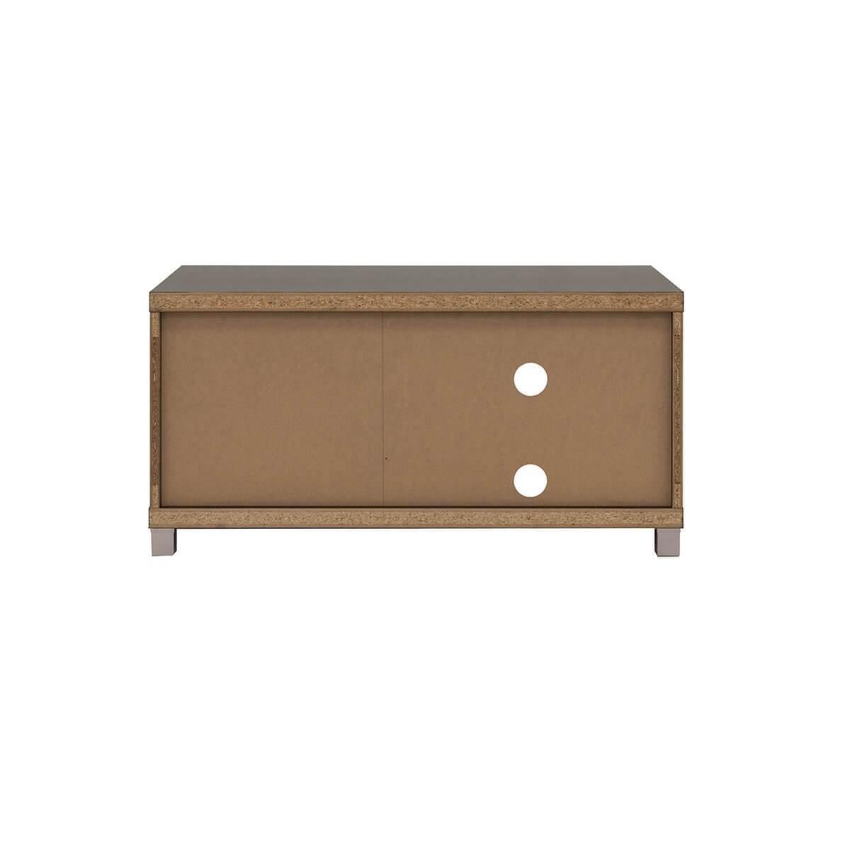 Techni Mobili Black Modern TV Stand with Storage for TVs Up To 40" RTA-8896-BK Back