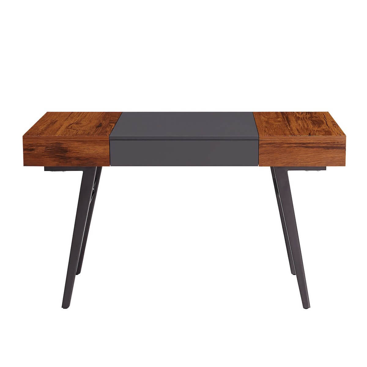 Techni Mobili Espresso Modern Writing Desk with Storage RTA-1460-ES