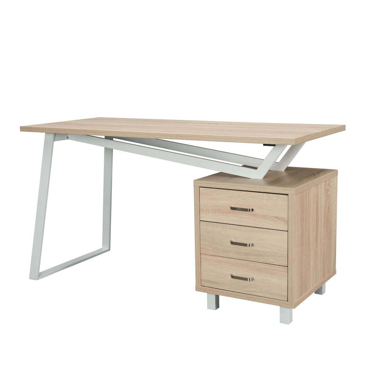 Techni Mobili Modern Design Computer Desk with Storage RTA-2333-SND Right Angle
