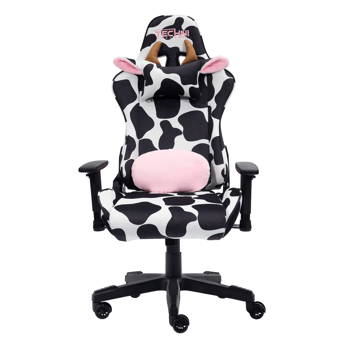 Techni Sport TS85 Cow Print Luxx Series Gaming Chair RTA-TS85-COW