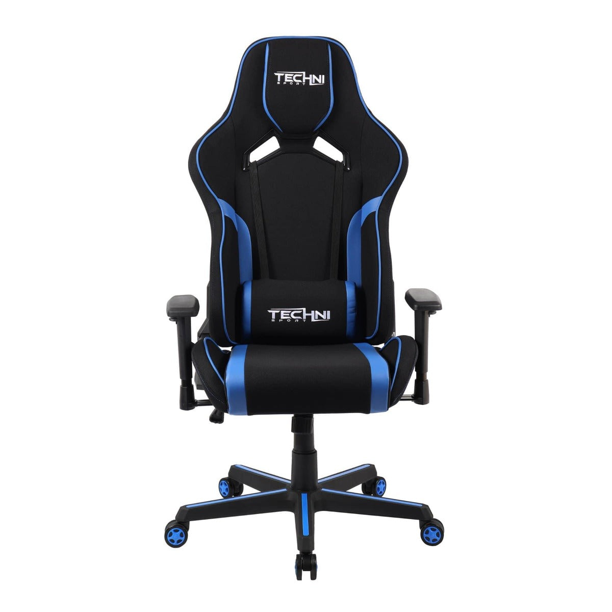 Techni Sport TSF-71 Blue Fabric and PU Office-PC Gaming Chair RTA-TSF71-BL #color_blue