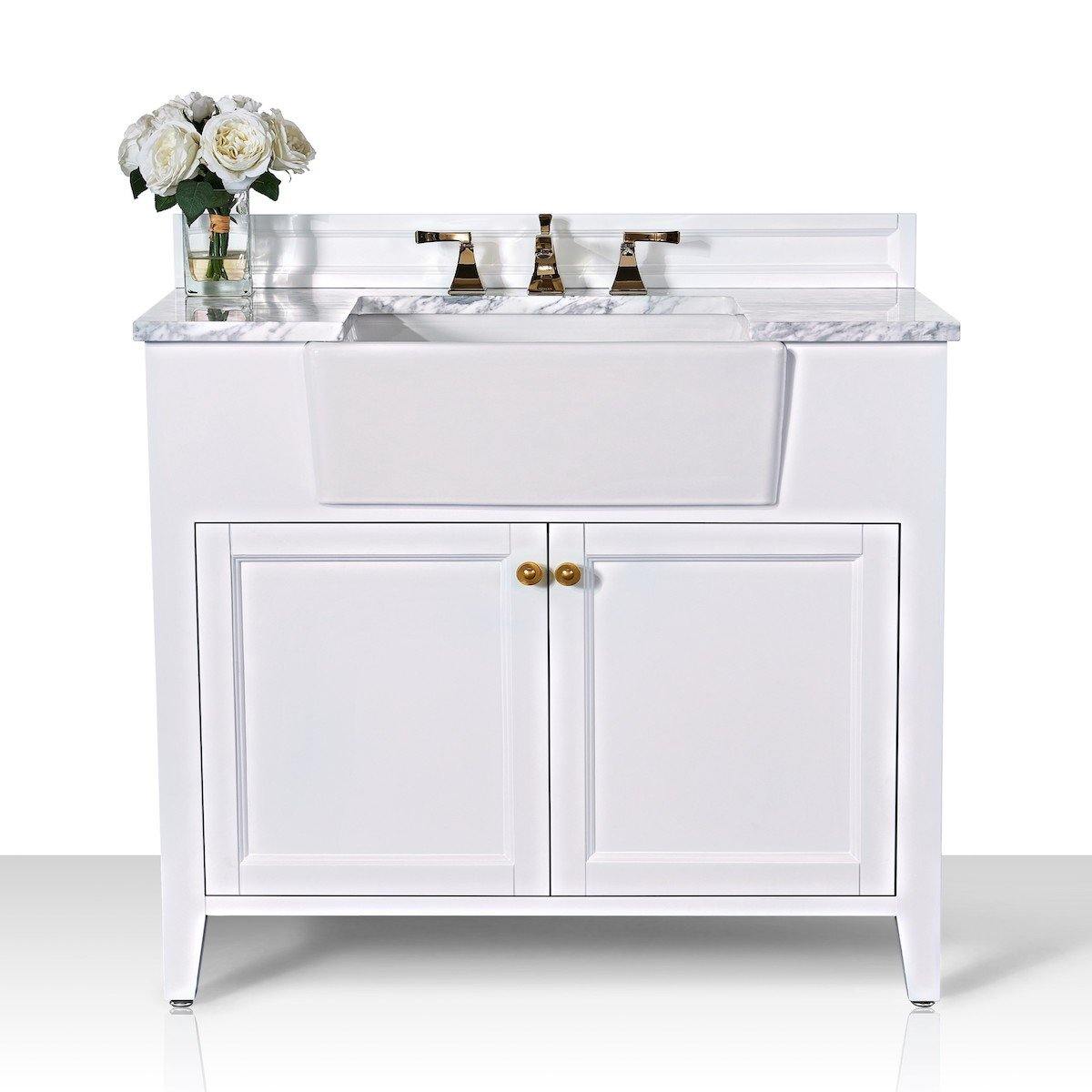 Ancerre Designs Adeline 36 Inch White Single Vanity
