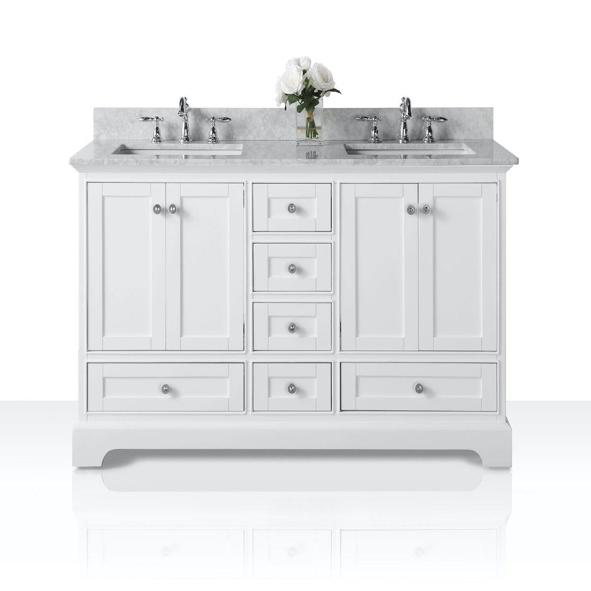 Ancerre Designs Audrey 60 Inch White Double Vanity