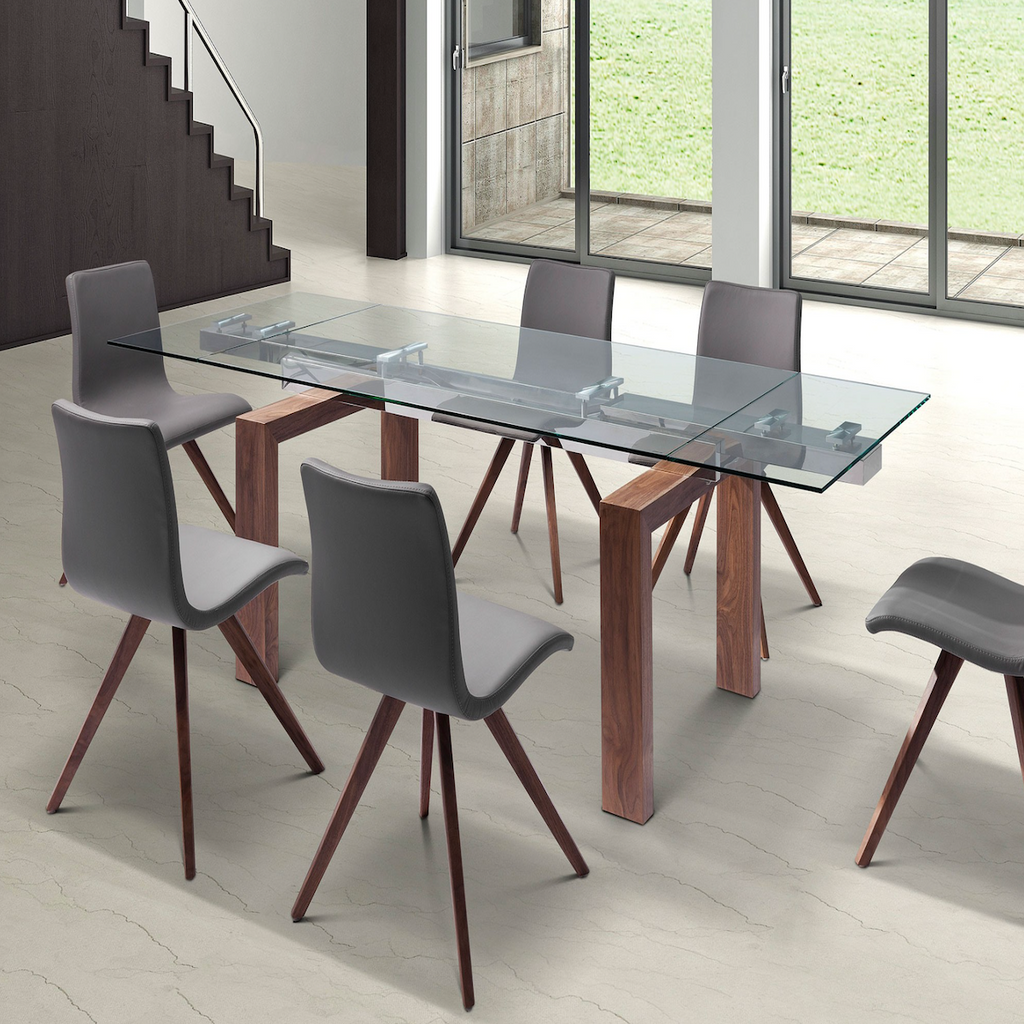 Whiteline Modern Living Davy Extendable Dining Table DT1256-WLT