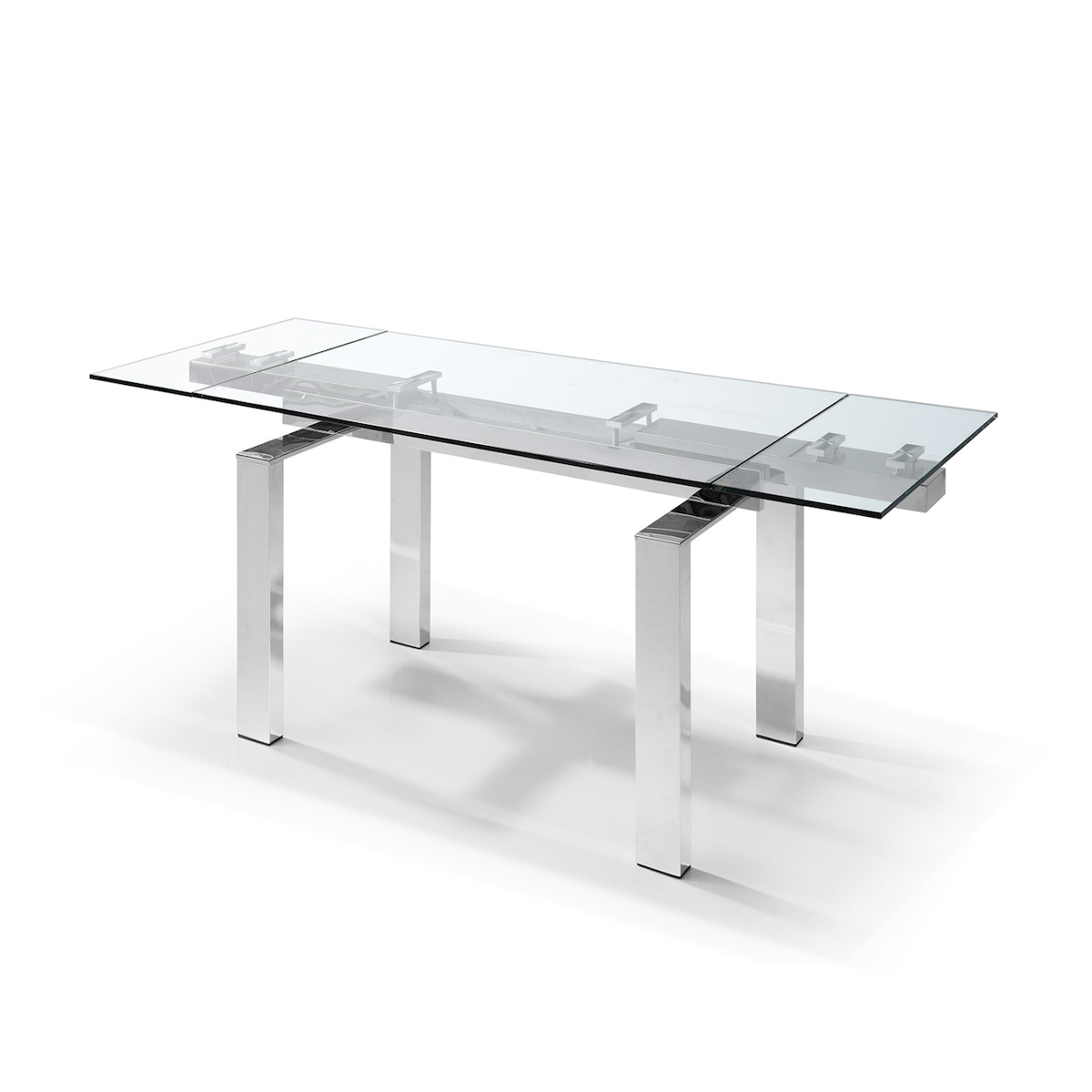 Whiteline Modern Living Cuatro Extendable Dining Table DT1234