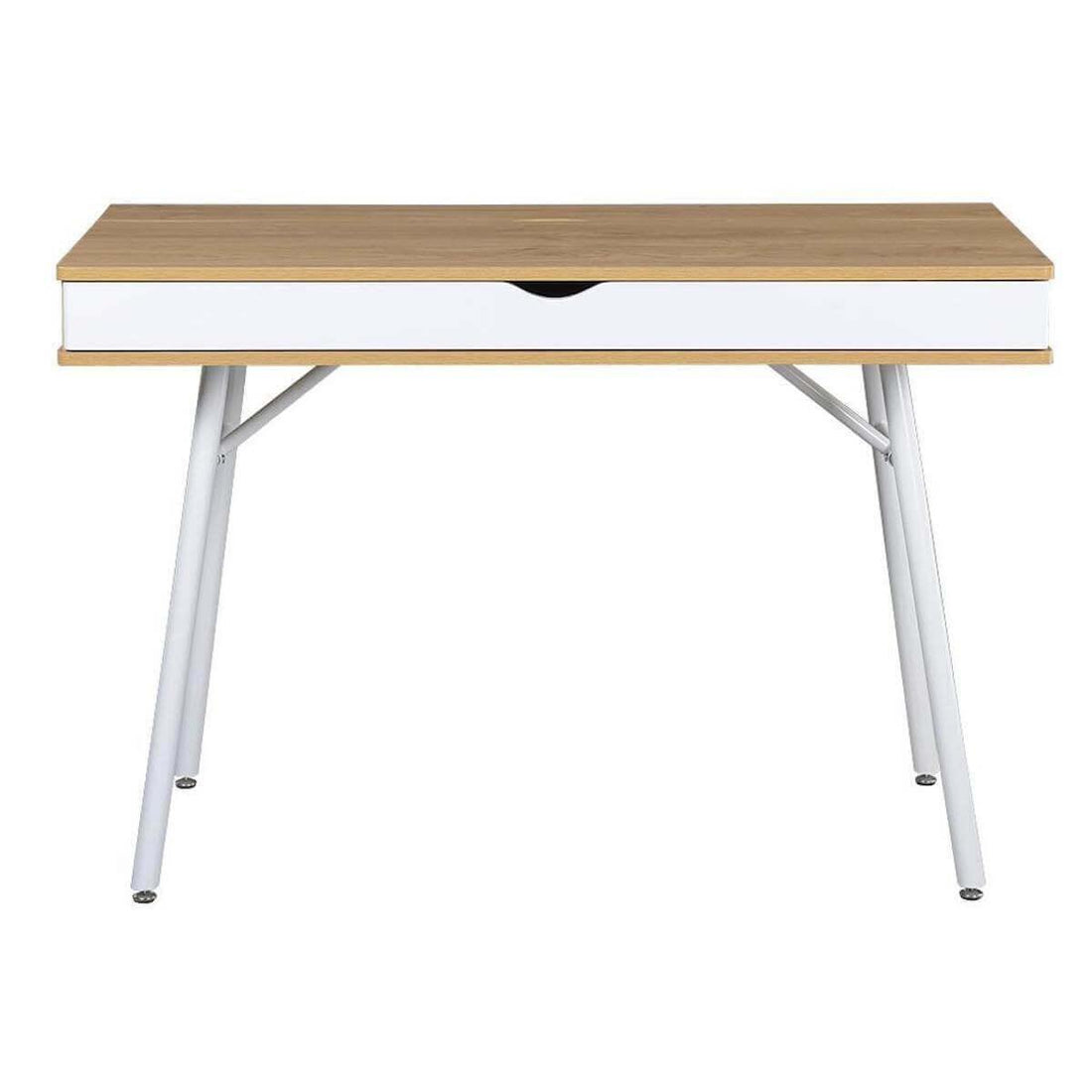 Techni Mobili Modern Multi Storage Computer Desk with Storage, Pine RTA ...