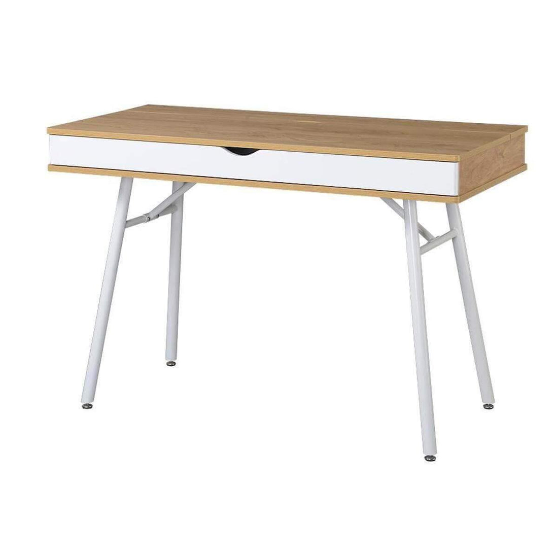 Techni Mobili Modern Multi Storage Computer Desk with Storage, Pine RTA ...