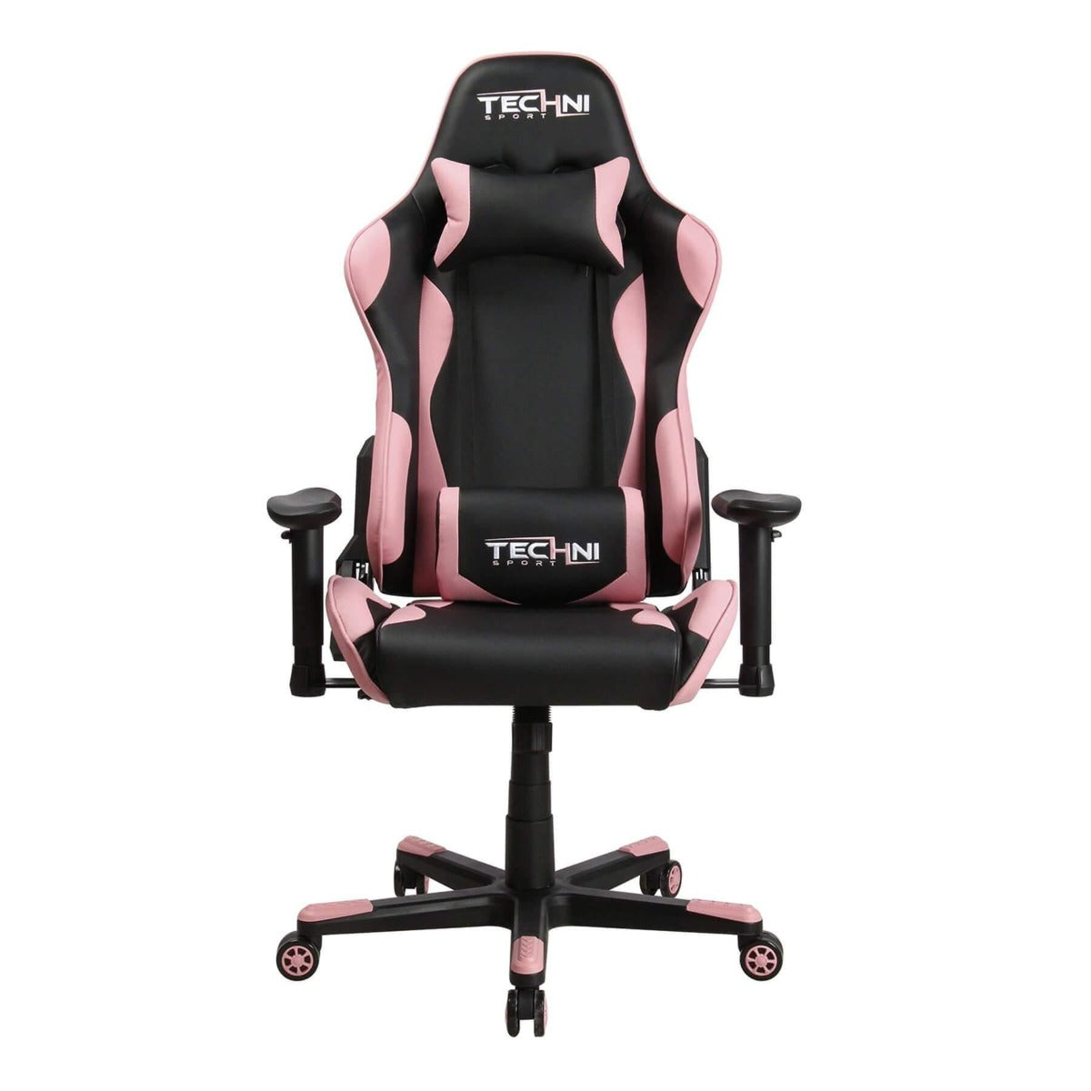 Techni Sport TS-4300 Pink Ergonomic High Back Racer Style PC Gaming Chair RTA-TS43-PNK