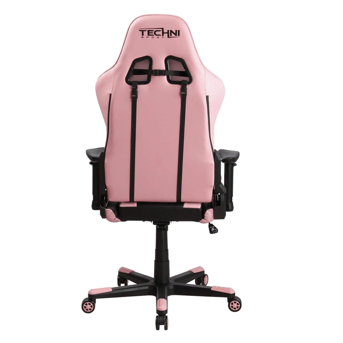 Techni Sport TS-4300 Pink Ergonomic High Back Racer Style PC Gaming Chair RTA-TS43-PNK Back