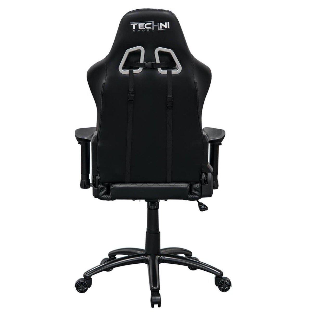 Techni Sport TS-5100 Black Ergonomic High Back Racer Style PC Gaming Chair RTA-TS51-BK Back