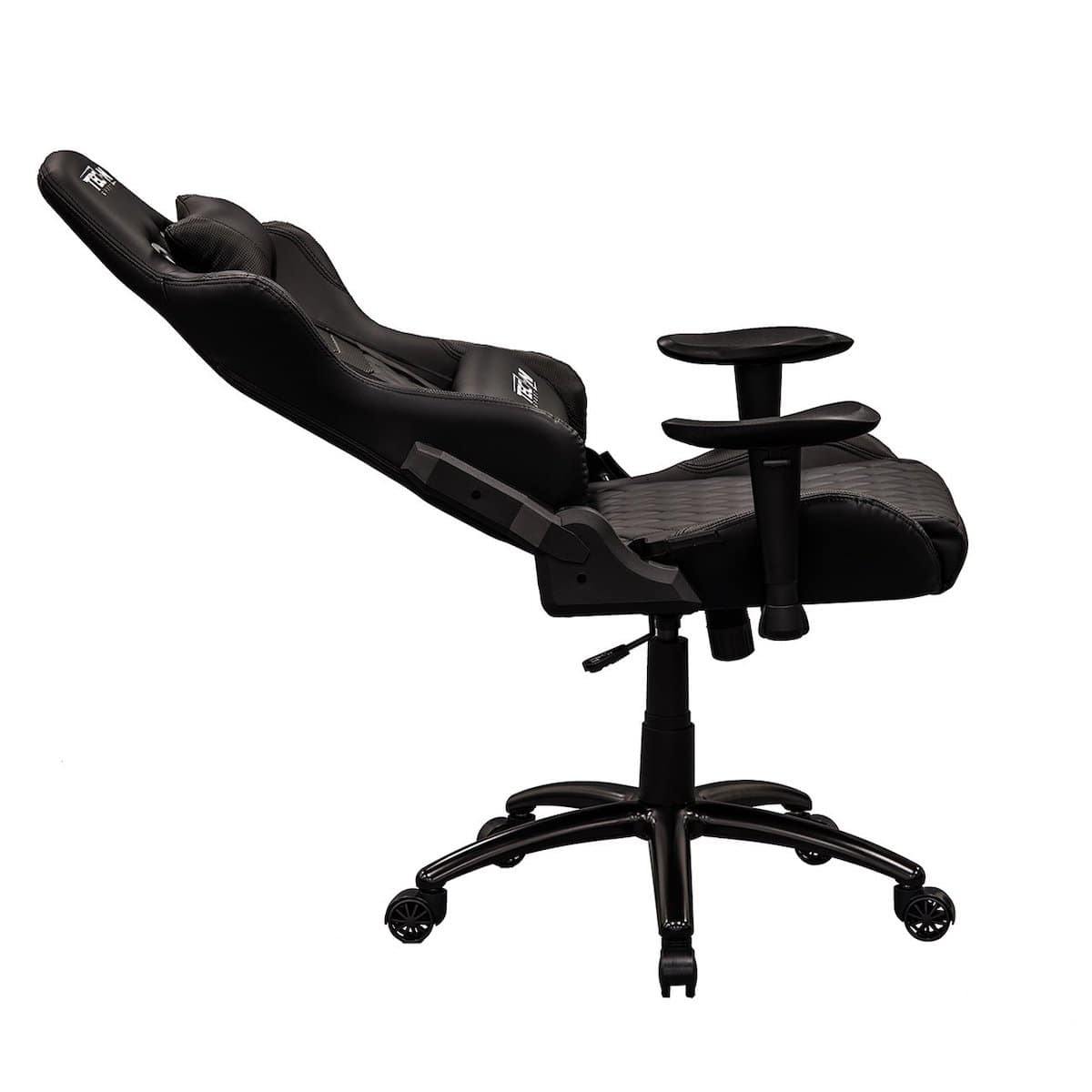 Techni Sport TS-5100 Black Ergonomic High Back Racer Style PC Gaming Chair RTA-TS51-BK Reclined