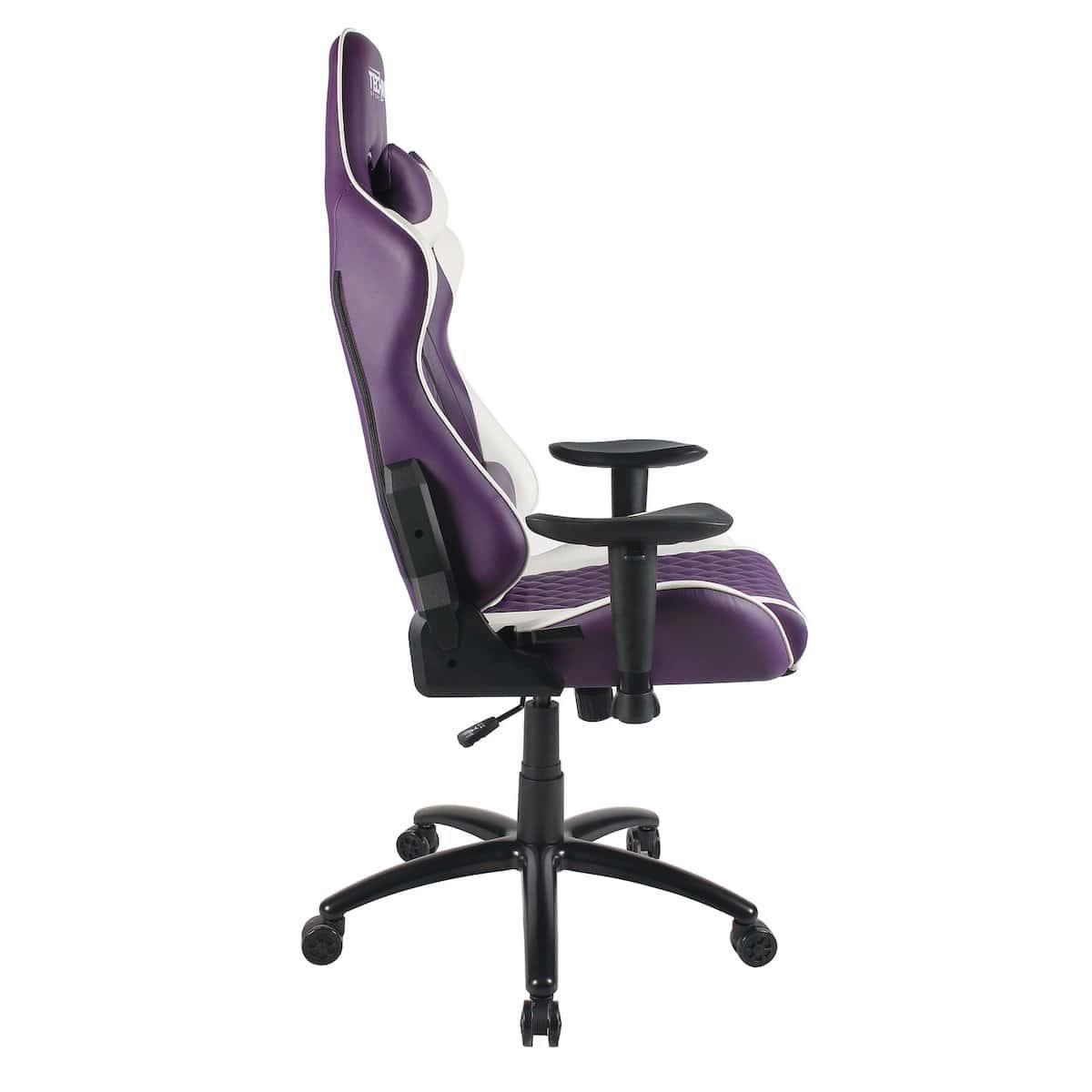 Techni Sport TS-52 Purple Ergonomic High Back Racer Style PC Gaming Chair RTA-TS52-PPL Side