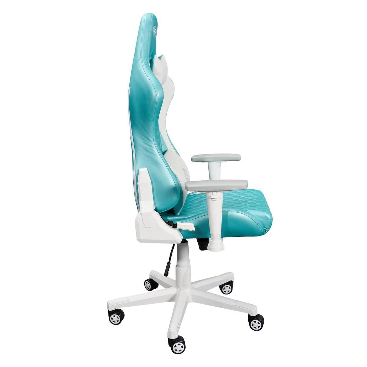 Techni Sport TS-63 Aqua High Back Ergonomic Gaming Chair RTA-TS63C-AQ Side