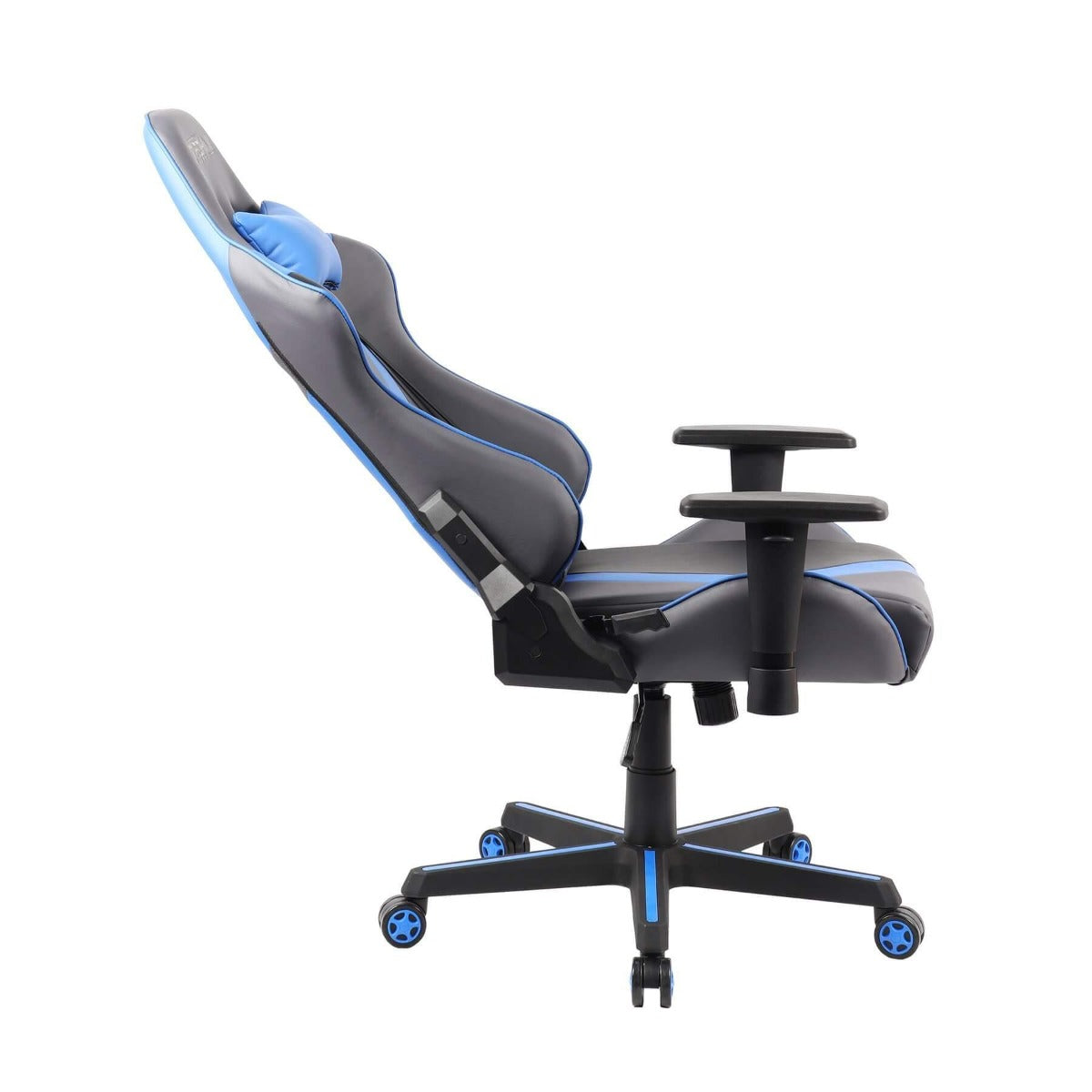 Techni Sport TS-70 Blue Office-PC Gaming Chair RTA-TS70-BL Reclined #color_blue