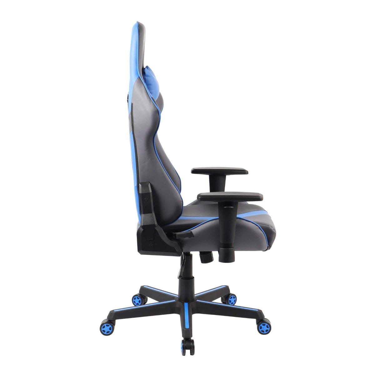 Techni Sport TS-70 Blue Office-PC Gaming Chair RTA-TS70-BL Side #color_blue