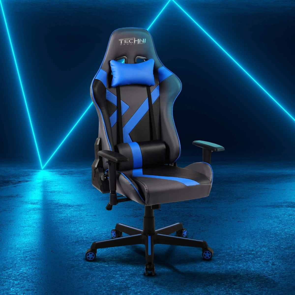 Techni Sport TS-70 Blue Office-PC Gaming Chair RTA-TS70-BL #color_blue