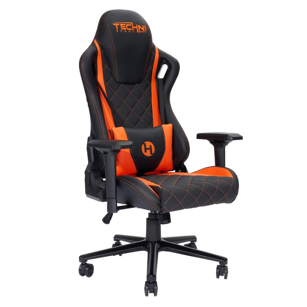 Techni Sport TS-84 Orange Ergonomic High Back Racer Style PC Gaming Chair RTA-TS84-ORG