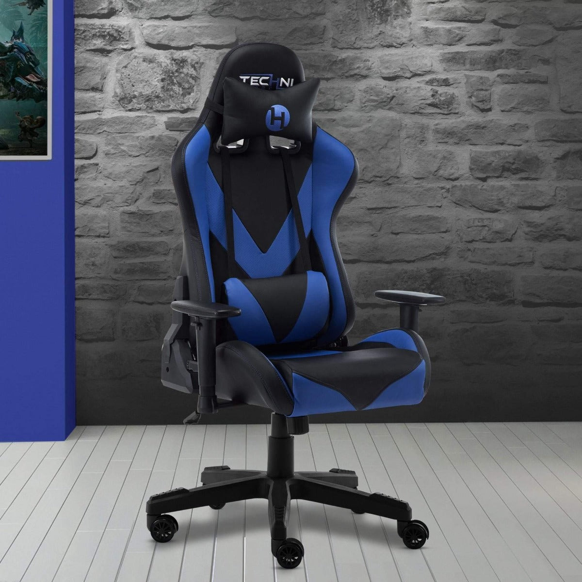 Techni Sport TS-92 Blue Office-PC Gaming Chair RTA-TS92-BL in Office #color_blue