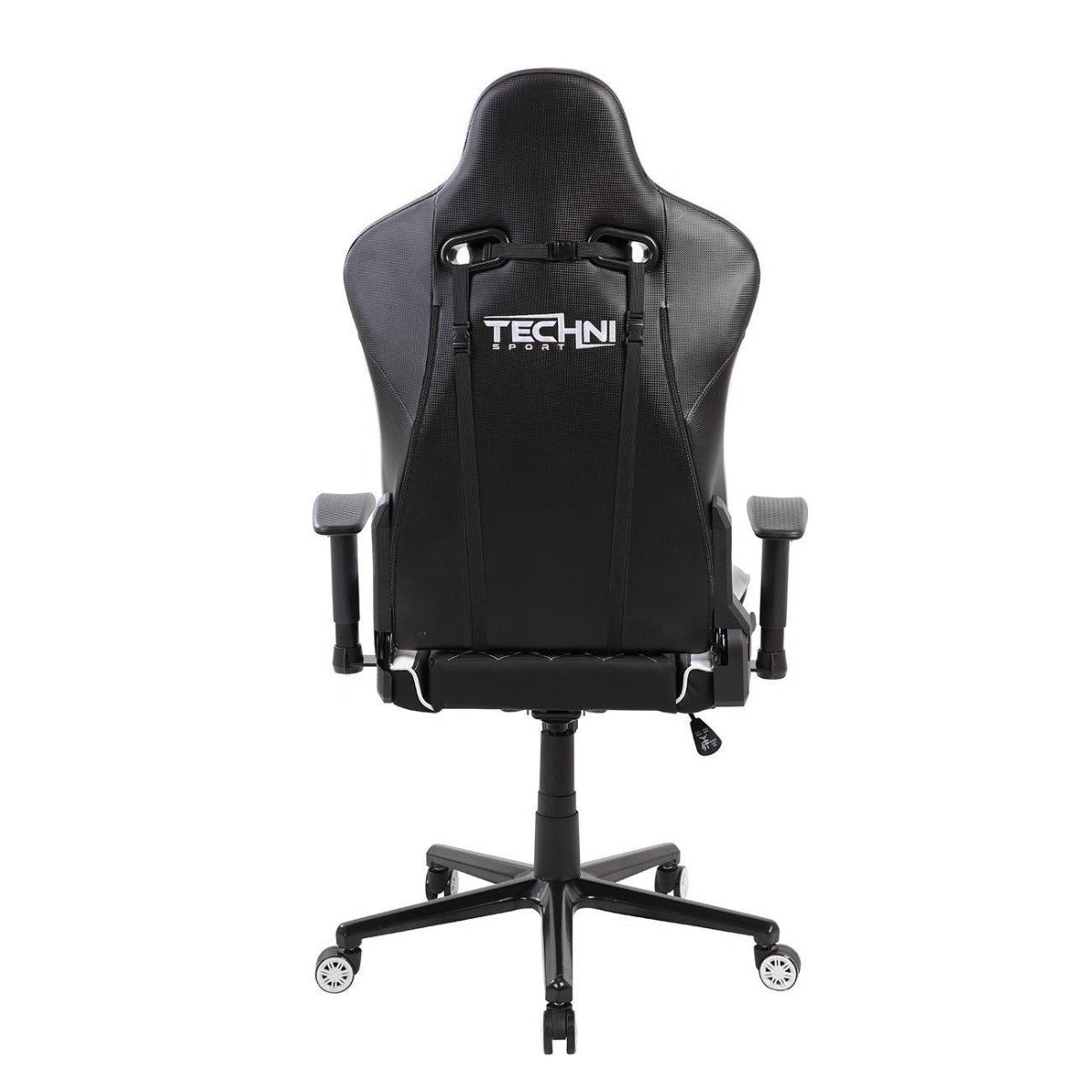 Techni Sport TS-XL1 White Ergonomic High Back Racer Style PC Gaming Chair RTA-TSXL1-WHT Back