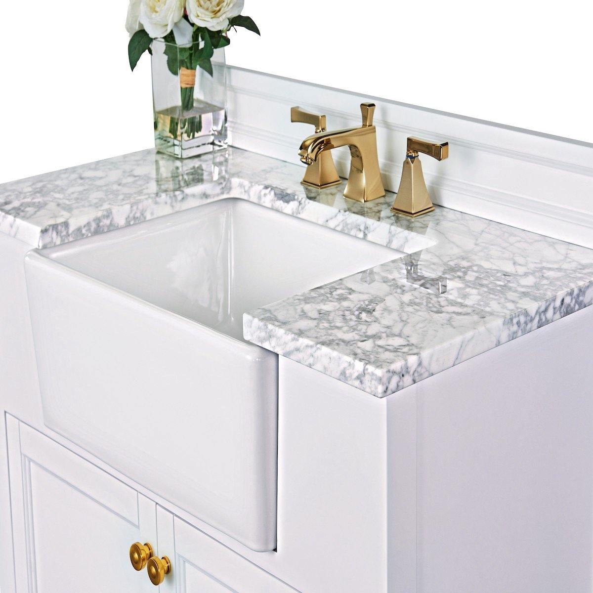 Ancerre Designs Adeline 36 Inch White Single Vanity Counter