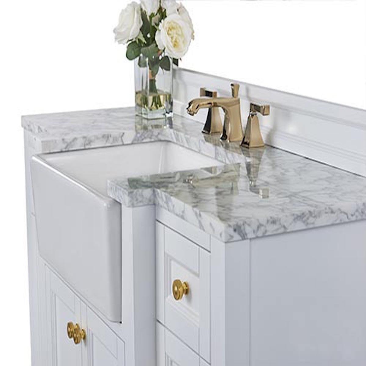 Ancerre Designs Adeline 48 Inch White Single Vanity Counter