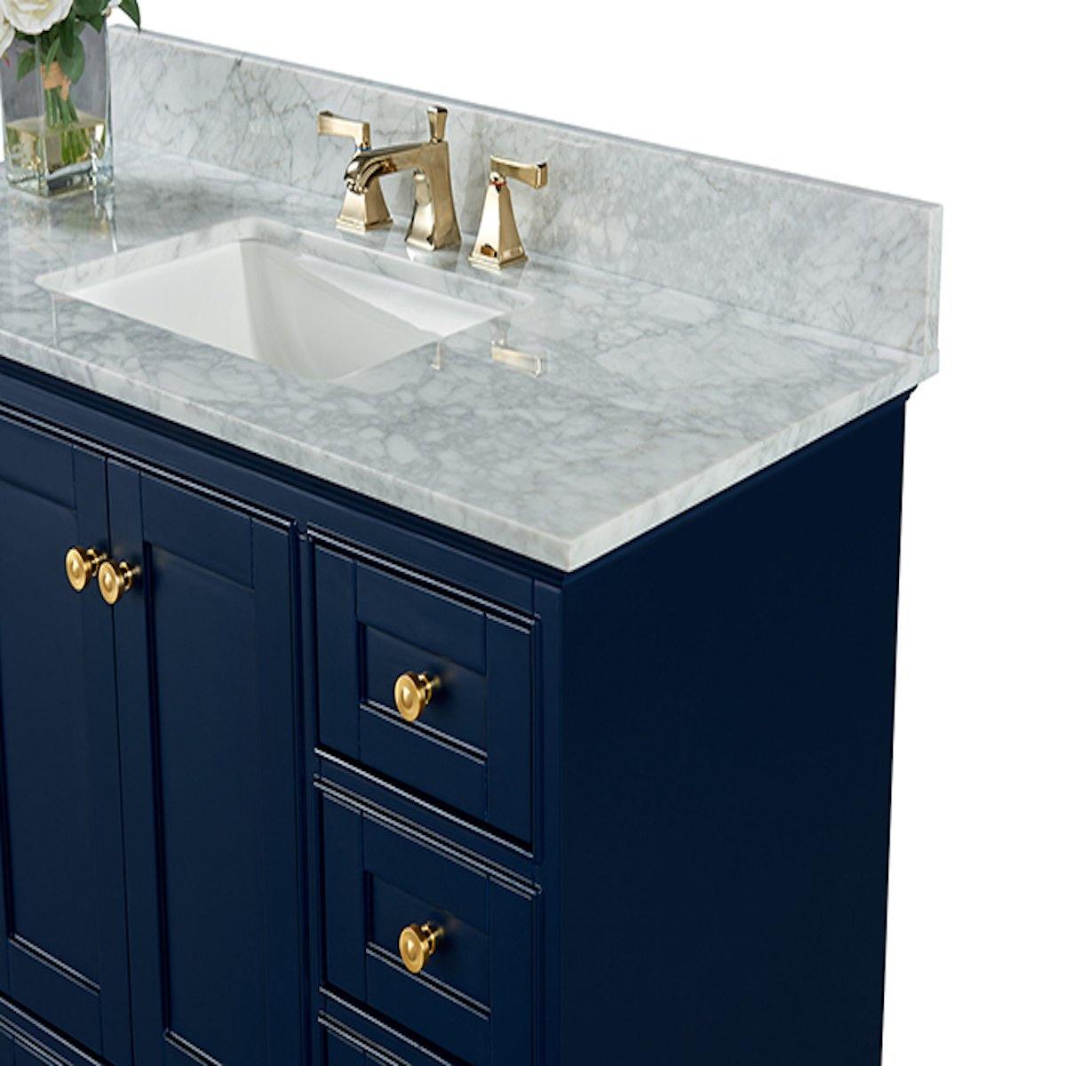 Ancerre Designs Audrey 48 Inch Heritage Blue Single Vanity Counter