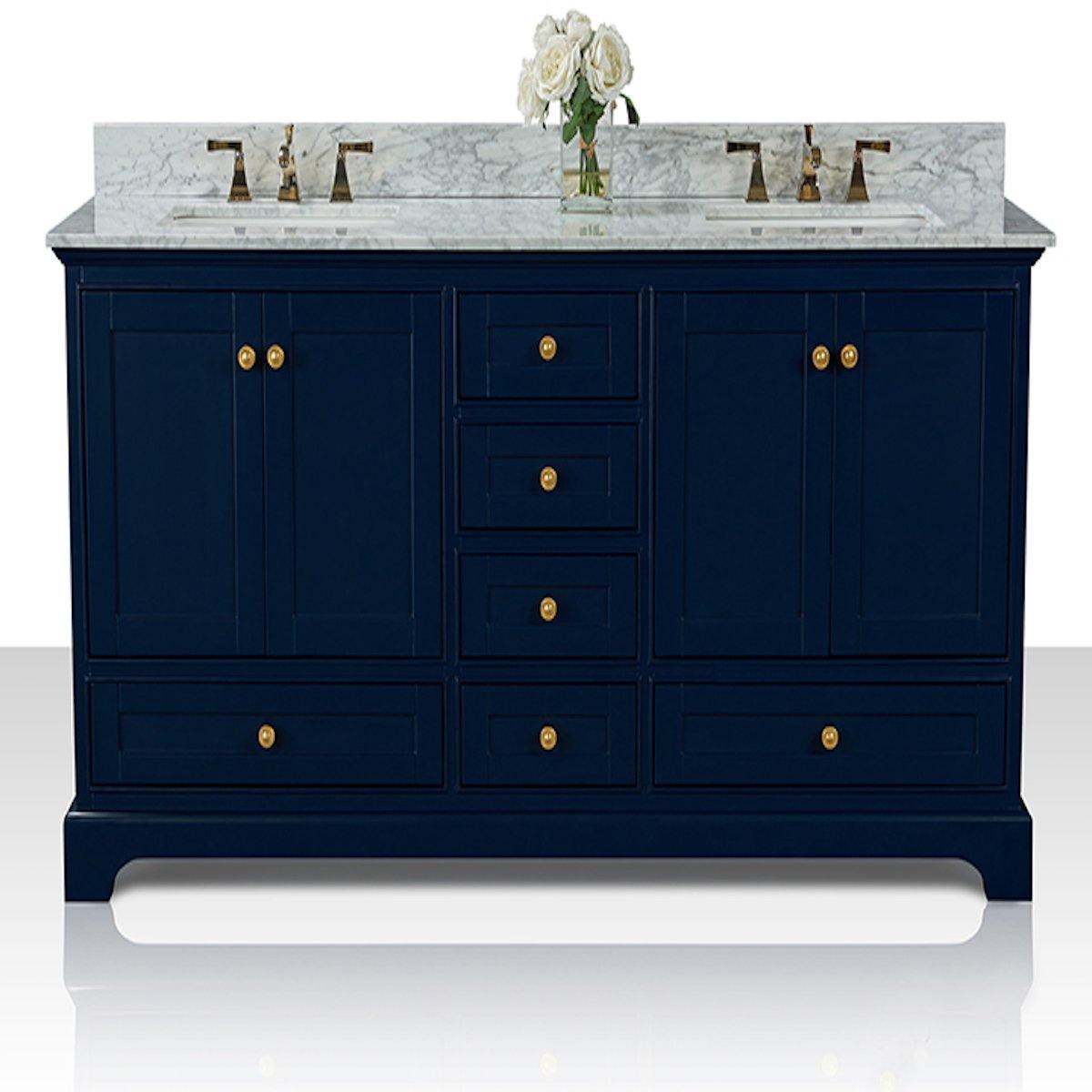 Ancerre Designs Audrey 72 Inch Heritage Blue Double Vanity
