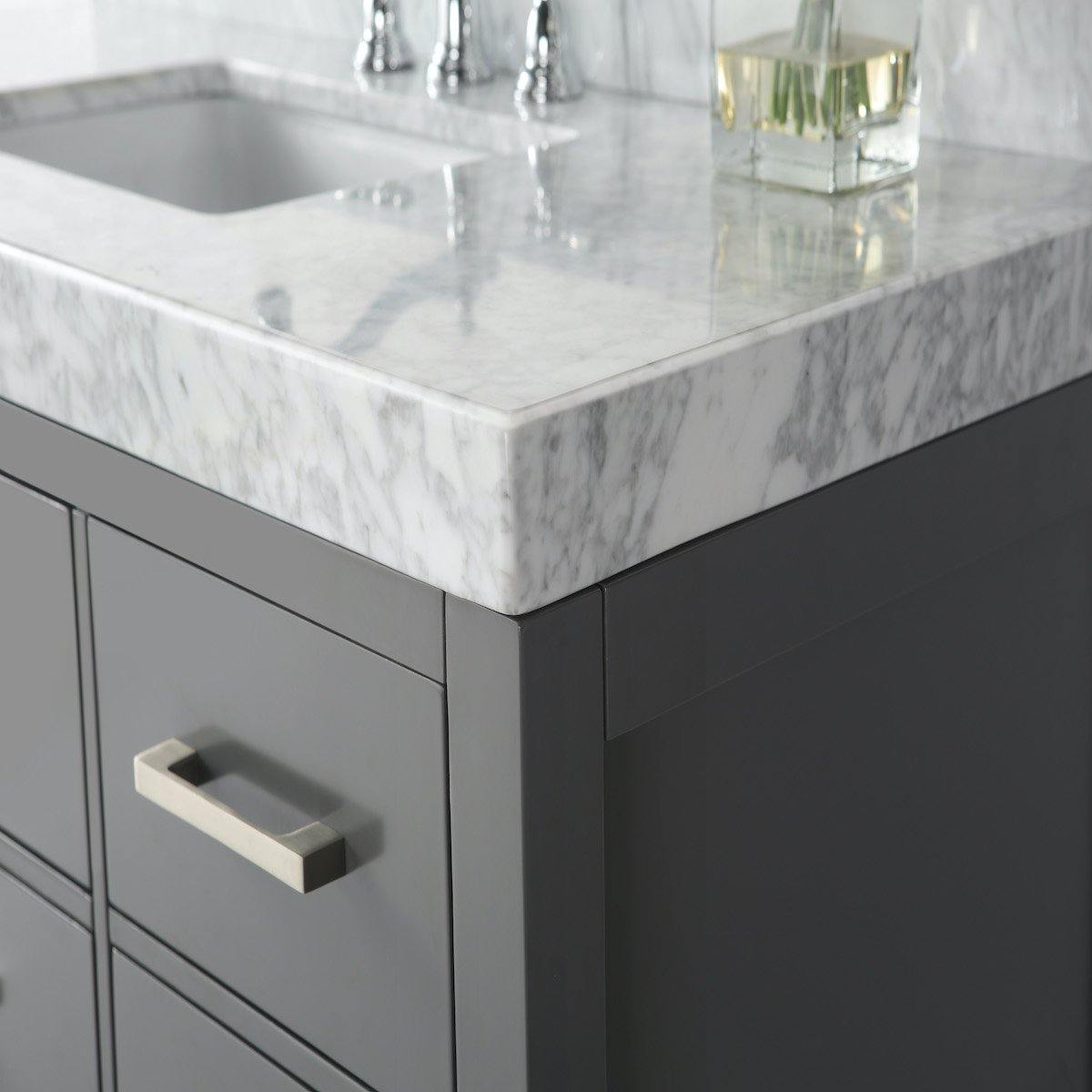 Ancerre Designs Elizabeth 36 Inch Sapphire Gray Single Vanity Counter