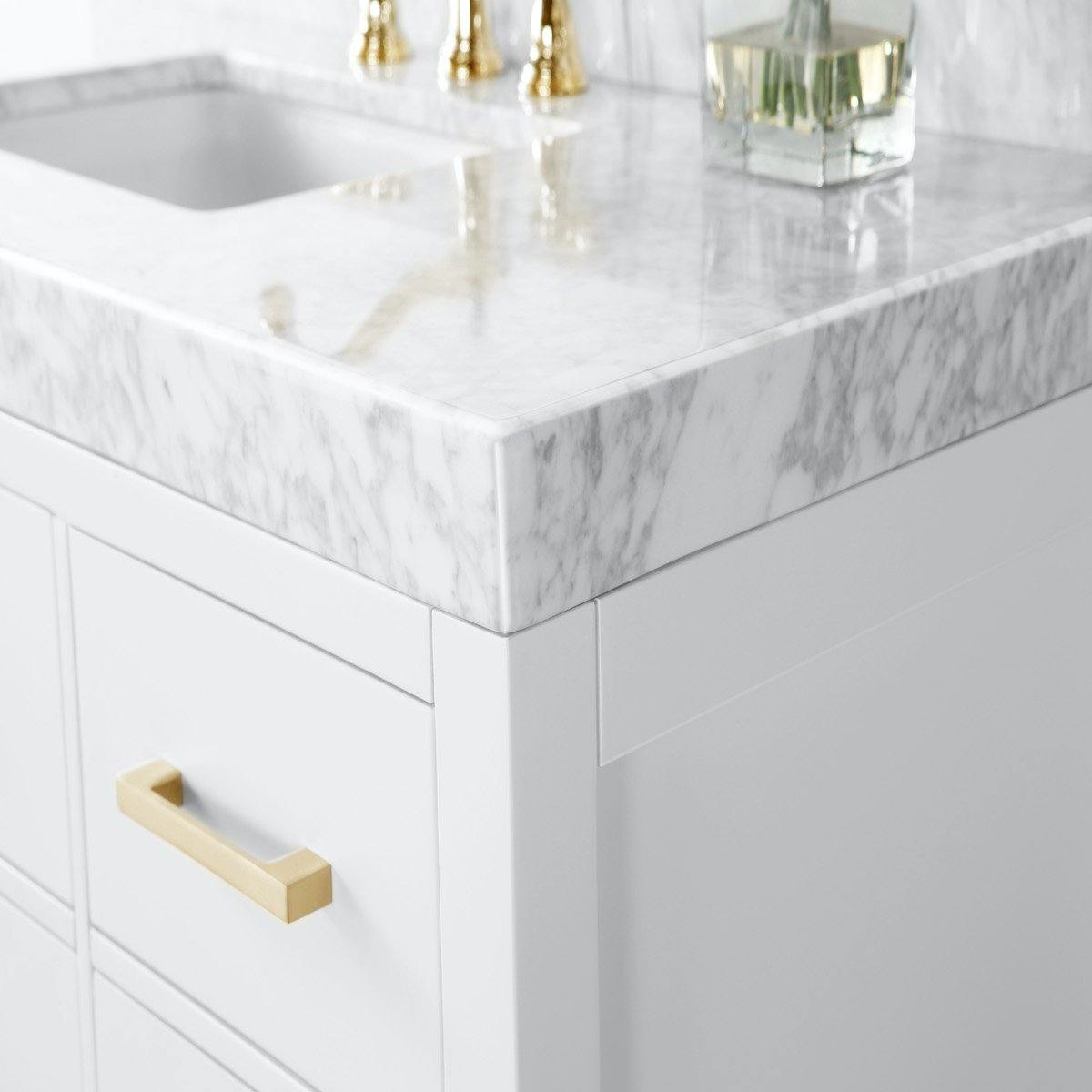 Ancerre Designs Elizabeth 48 Inch White Single Vanity Counter