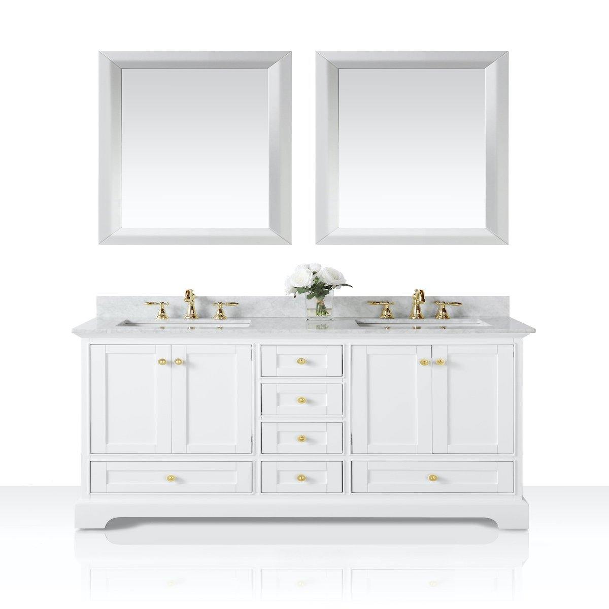 Ancerre Designs Audrey 60 Inch White Double Vanity