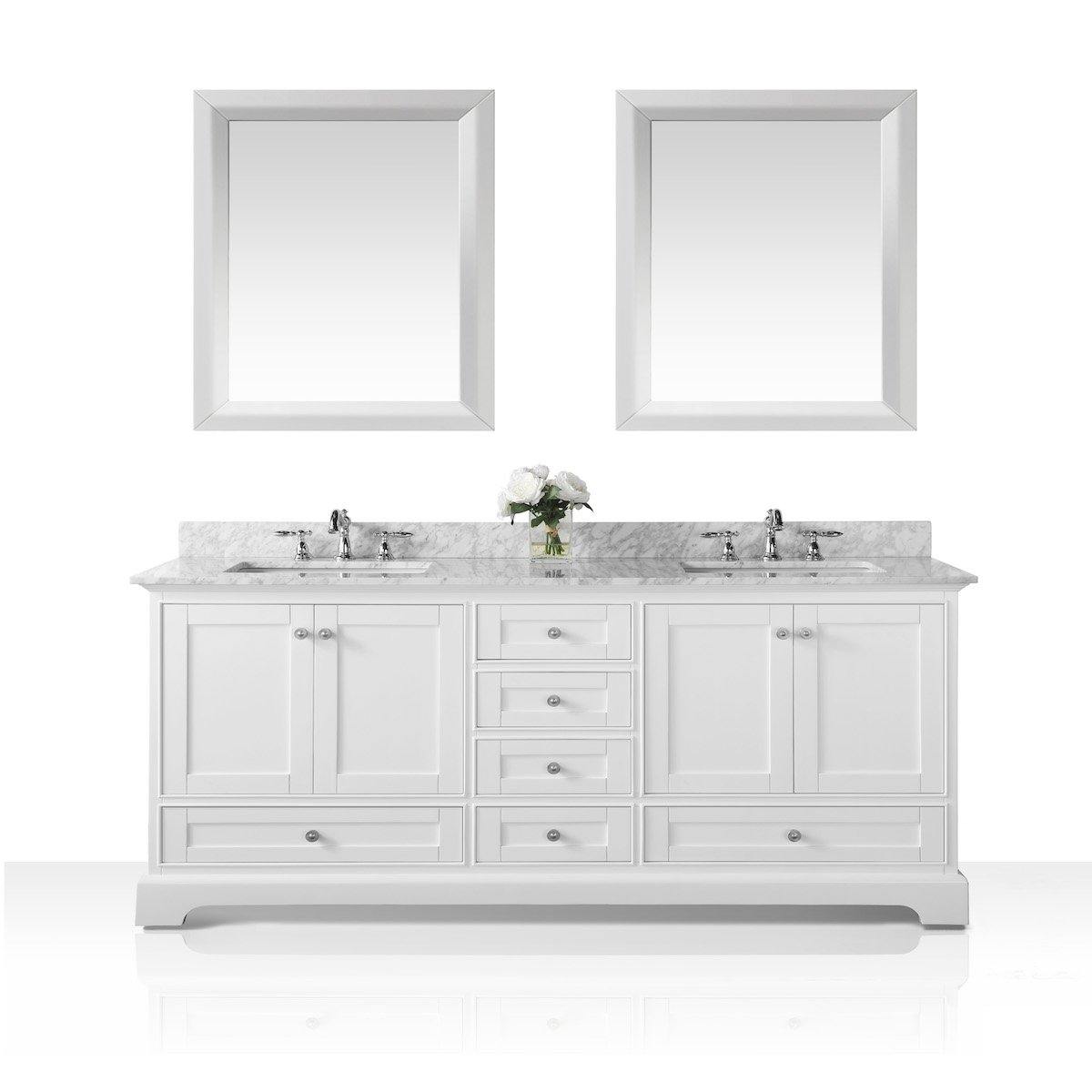 Ancerre Designs Audrey 72 Inch White Double Vanity